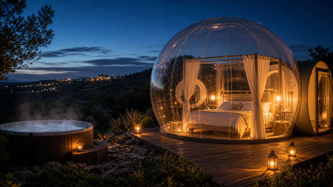 Hotel burbuja con jacuzzi privado: la guía definitiva para elegir tu escapada perfecta